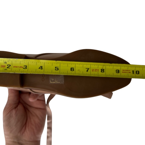 Aldo Camel Coloured Flats Elegant Patent Finish Size 7.5US - Picture 9 of 11